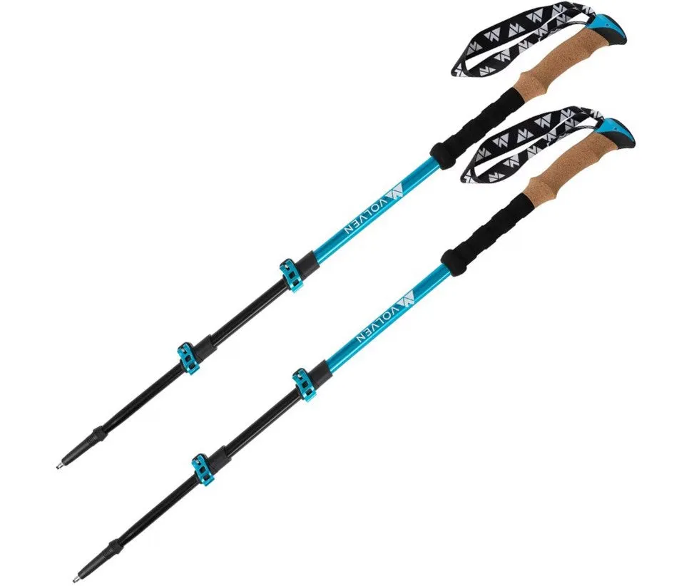 Volven Trekking Poles Adventure Cork Blue