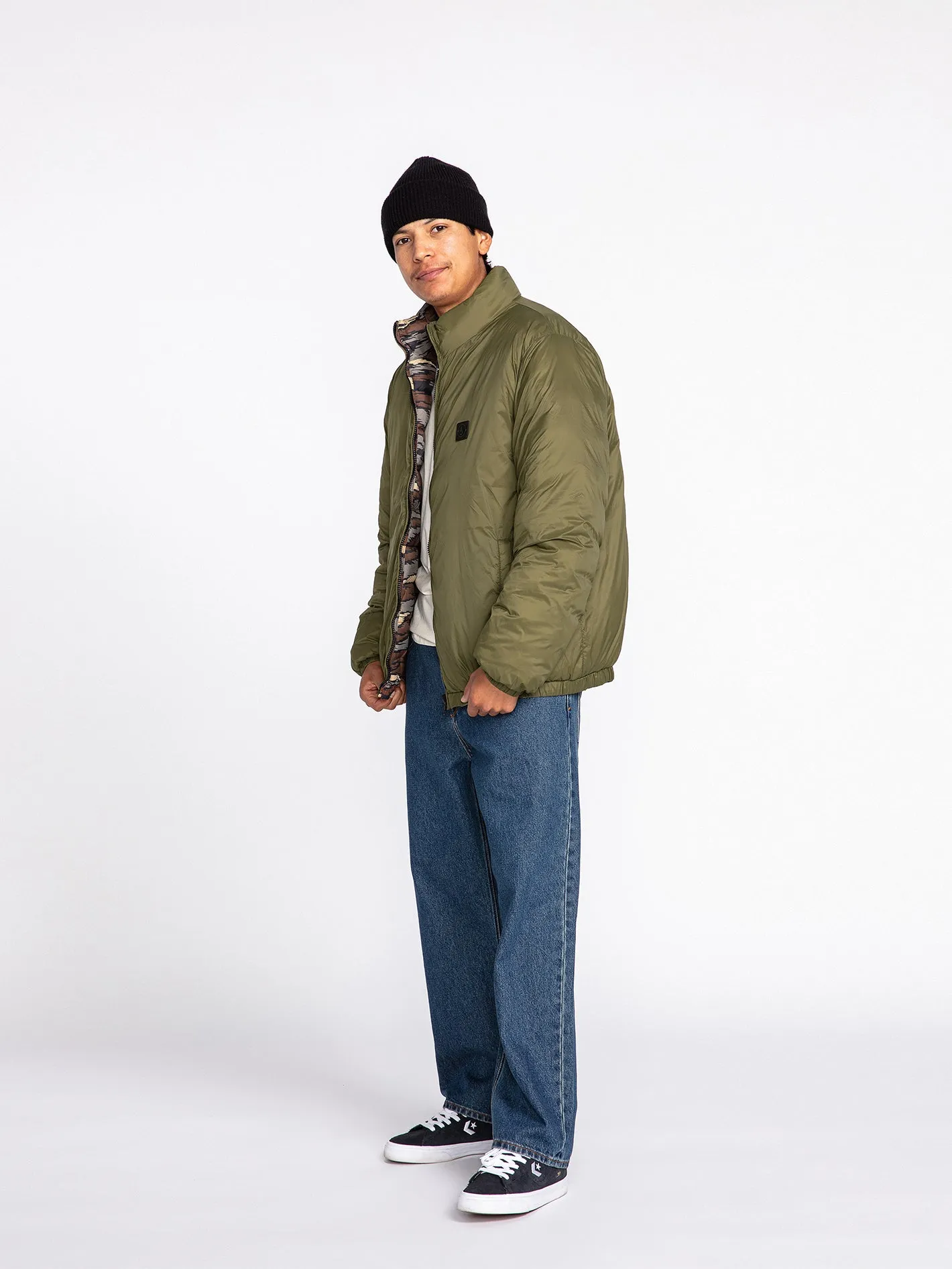 Walltzerd Reversible Jacket - Service Green