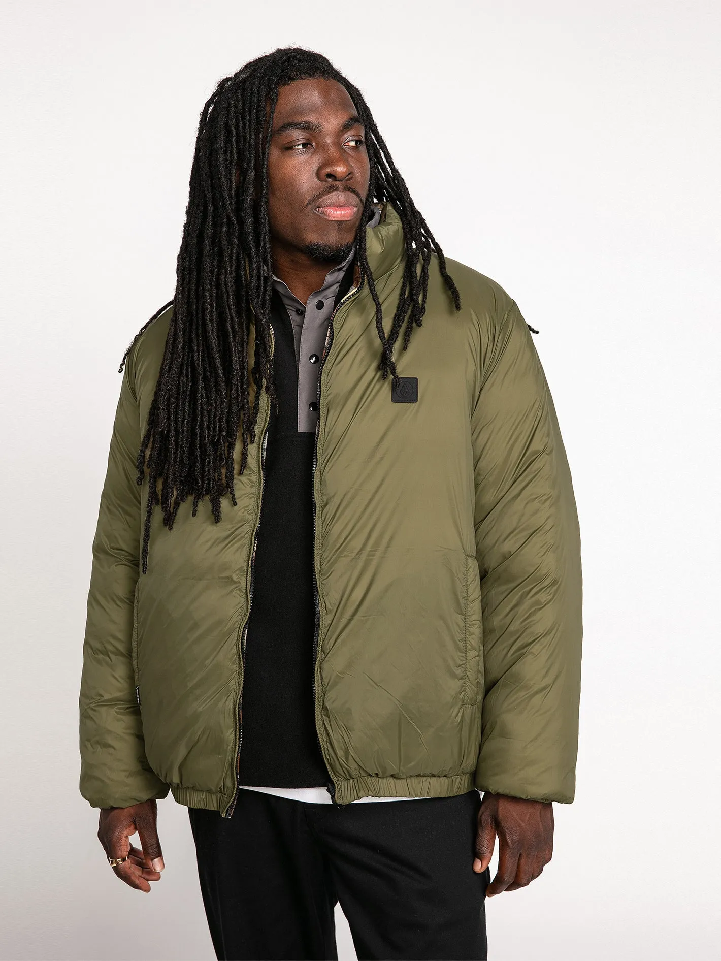 Walltzerd Reversible Jacket - Service Green