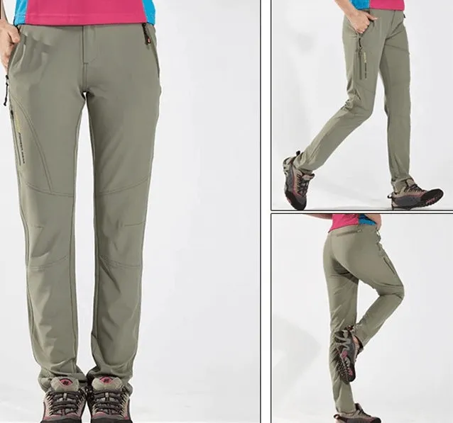 Waterproof Quick Dry Breathable Women's Pants With Pockets - SF0225