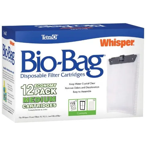 Whisper Bio Bags Medium 12 Pack