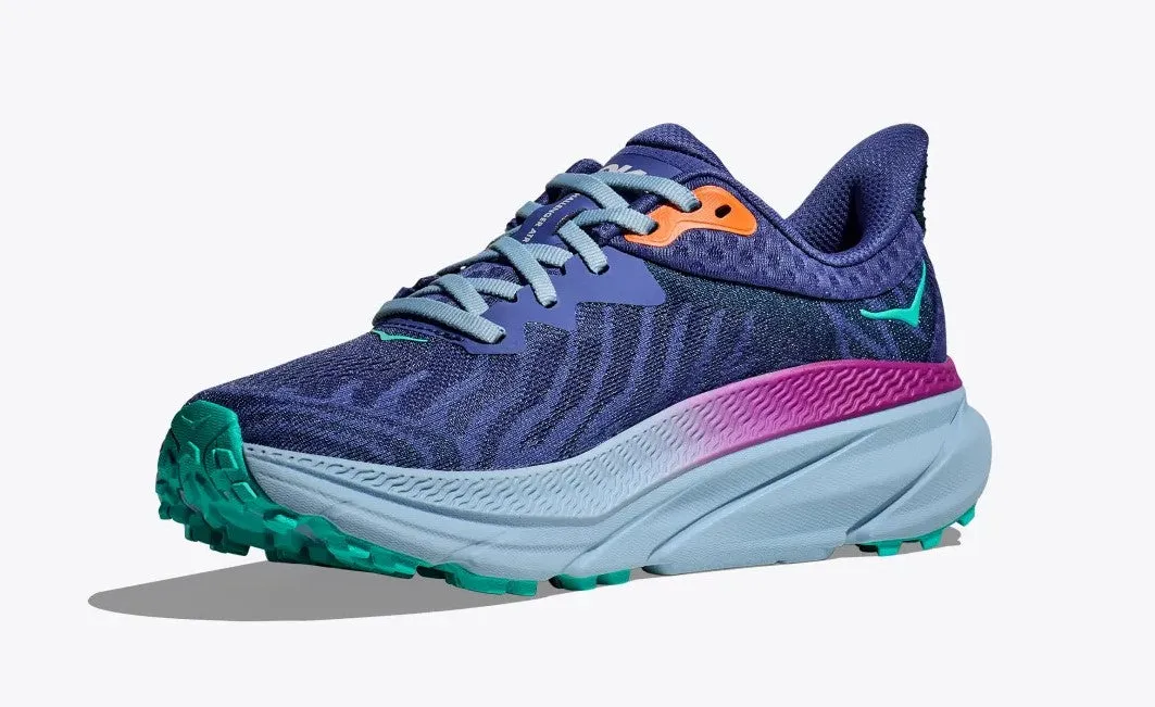 Women's Hoka Challenger 7 Wide 1134500ESK Color:  Evening Sky/Drizzle