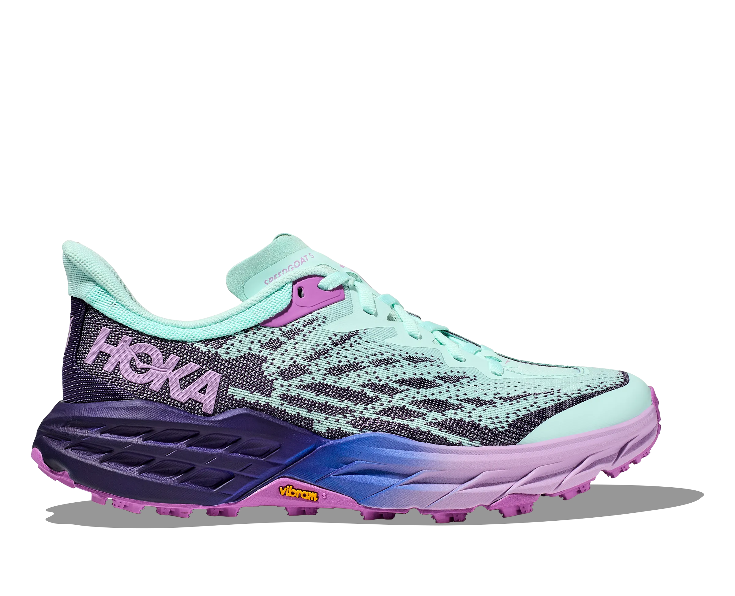 Women's Hoka Speedgoat 5 Color: Sunlit Ocean/Night Sky