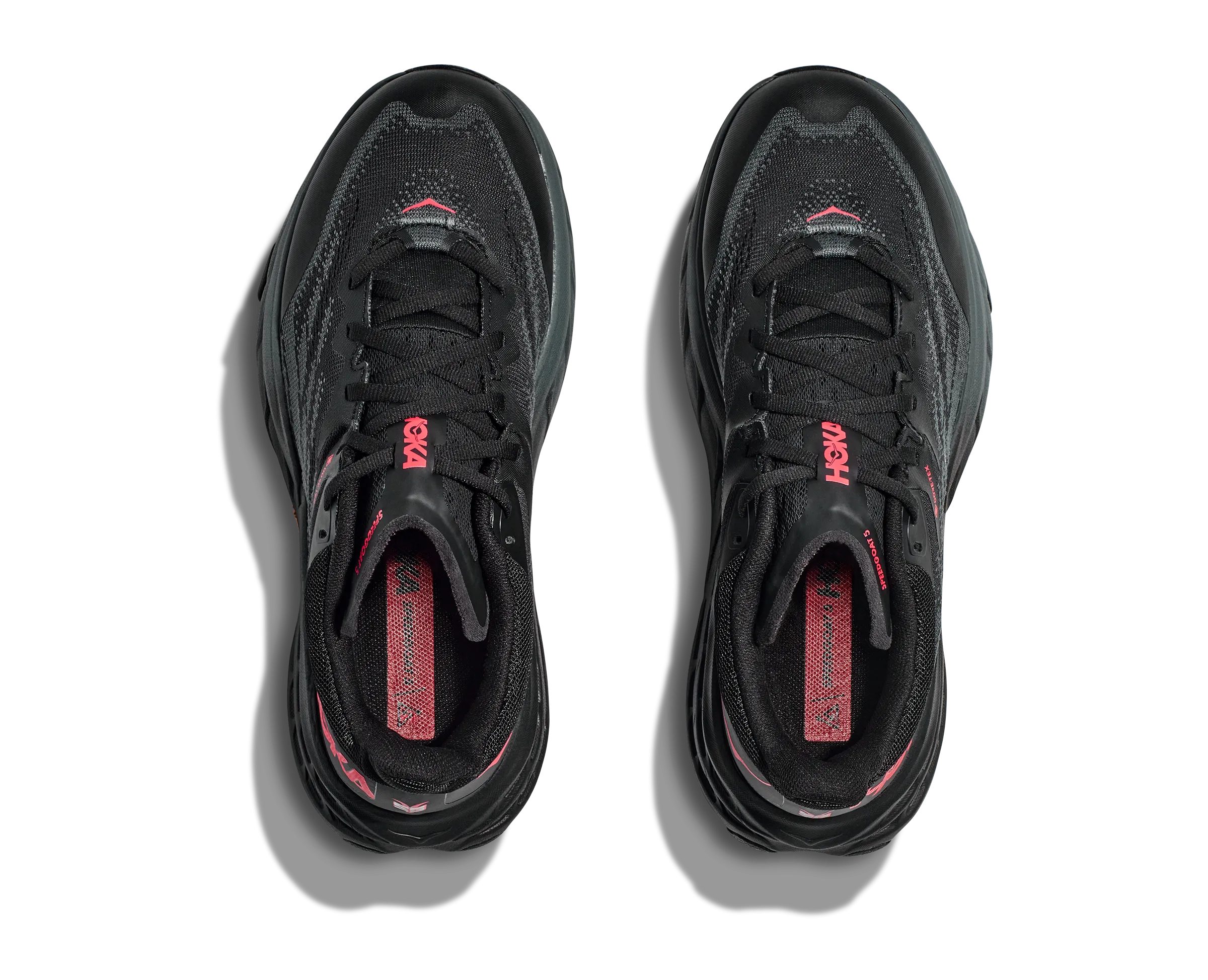 Women's Hoka Speedgoat 5 GTX Color: Black/Black