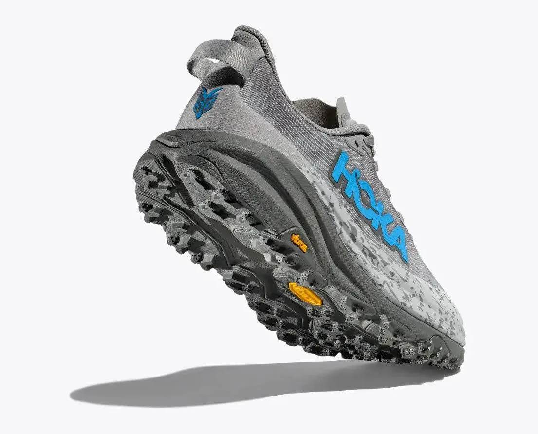 WOMEN'S HOKA SPEEDGOAT 6 WIDE 1147832SYST COLOR: STELLAR GREY/ASTROID