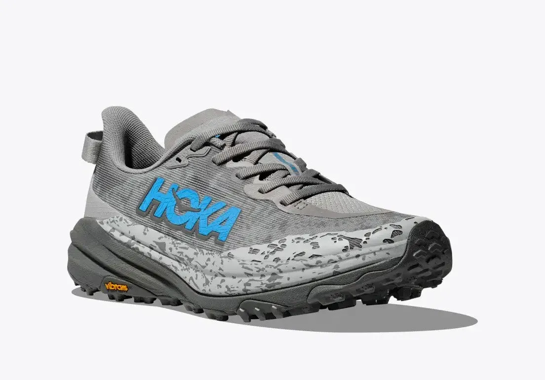 WOMEN'S HOKA SPEEDGOAT 6 WIDE 1147832SYST COLOR: STELLAR GREY/ASTROID